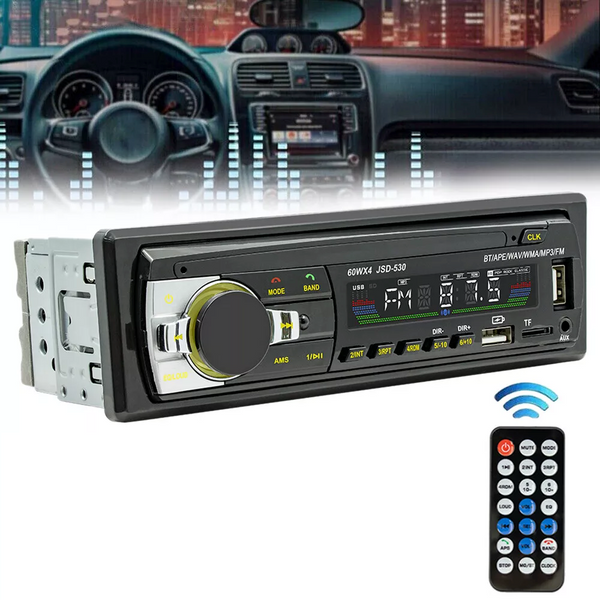 Radio Auto Digital Stereo cu Bluetooth și MP3, telecomanda, JSD-530