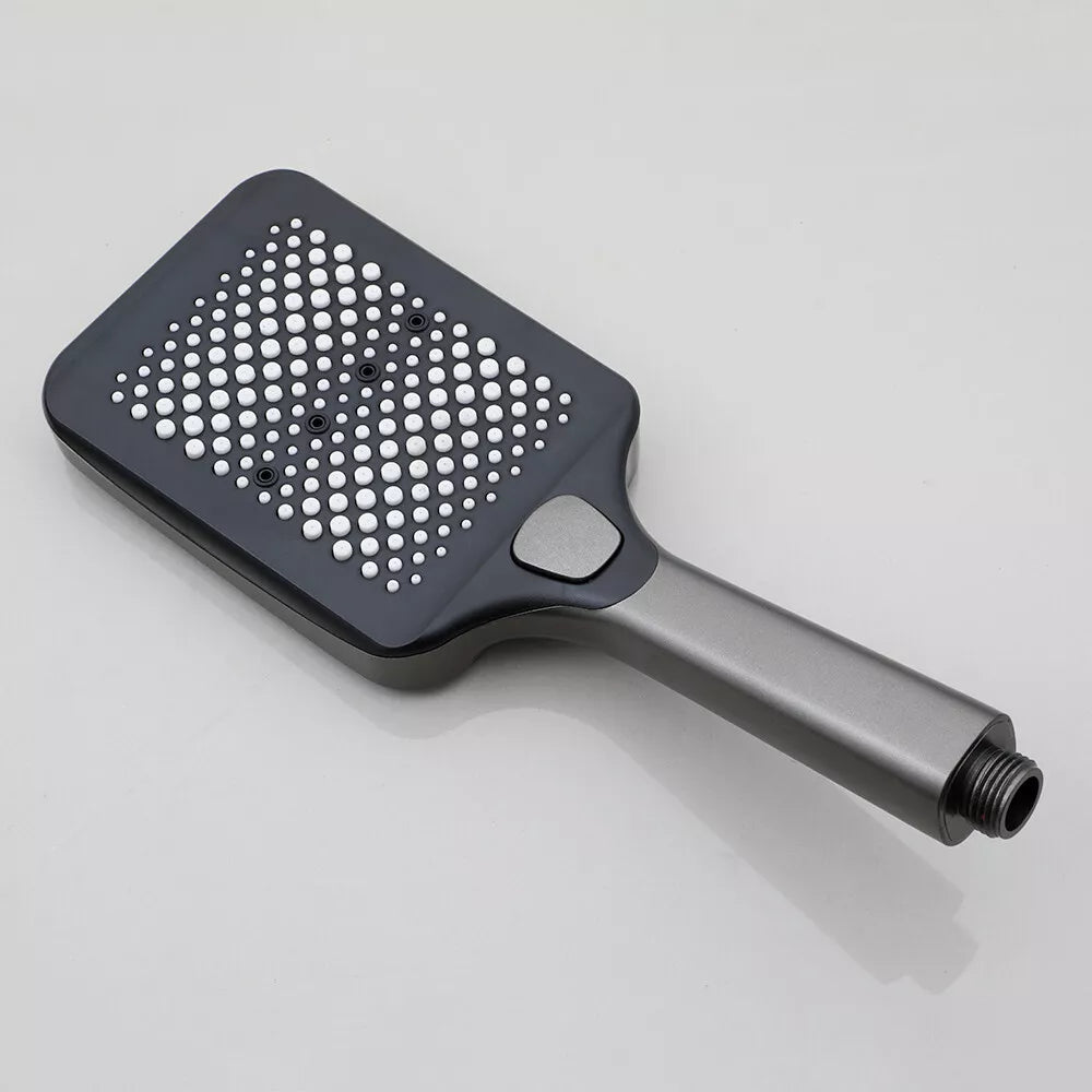 Set de Dus Cu Afisaj Digital Si Functie Termostatica, Afisaj Digital, Lumina LED Ambientala, 4 Moduri de Pulverizare