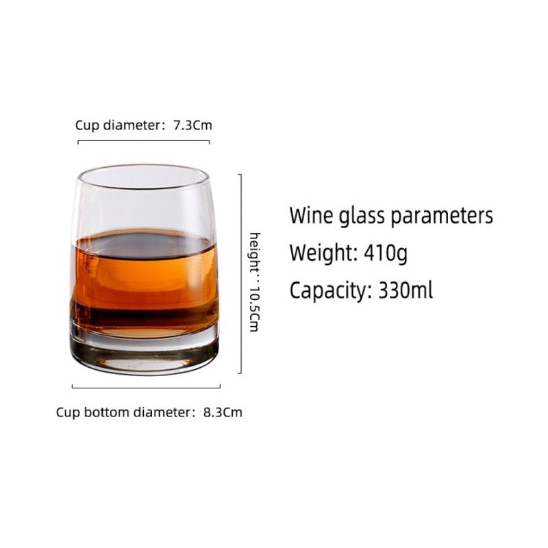 Set decantor whisky in forma de mana cu pahare si suport