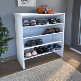 Pantofar cu 5 rafturi 100 x 62 x 29 cm, din pal melaminat 18 mm,