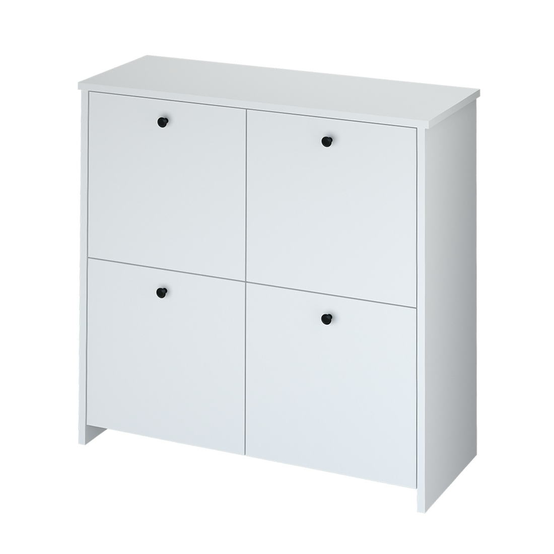Dulap multifunctional Tetra cu 4 usi, 90 x 35 x 90 cm