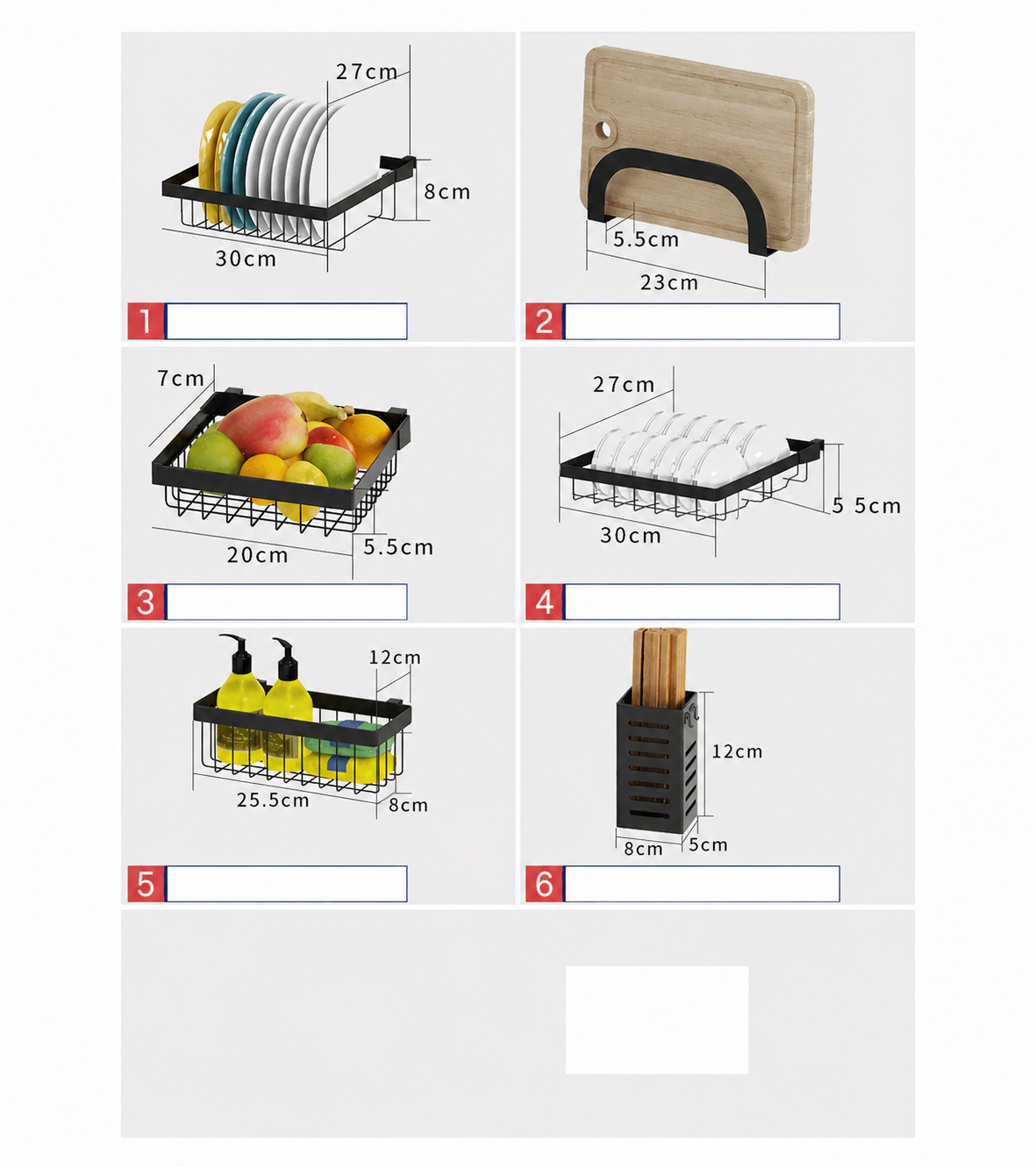 Organizator chiuveta pentru uscat vasele, otel inoxidabil