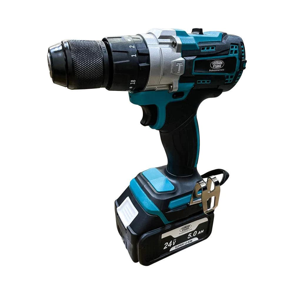 RESIGILAT - Trusa 4 piese cu acumulator, autofiletanta, rotopercutor, polizor unghiular, bormasina impact, 20V, 4Ah