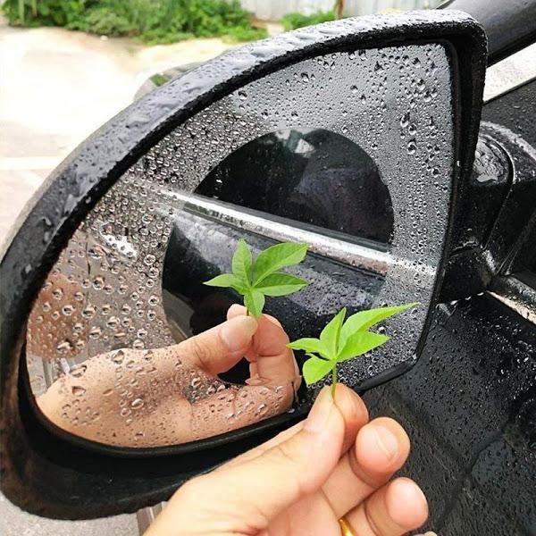Set 4 x Folie antiaburire pentru oglinzi auto - Tenq.ro