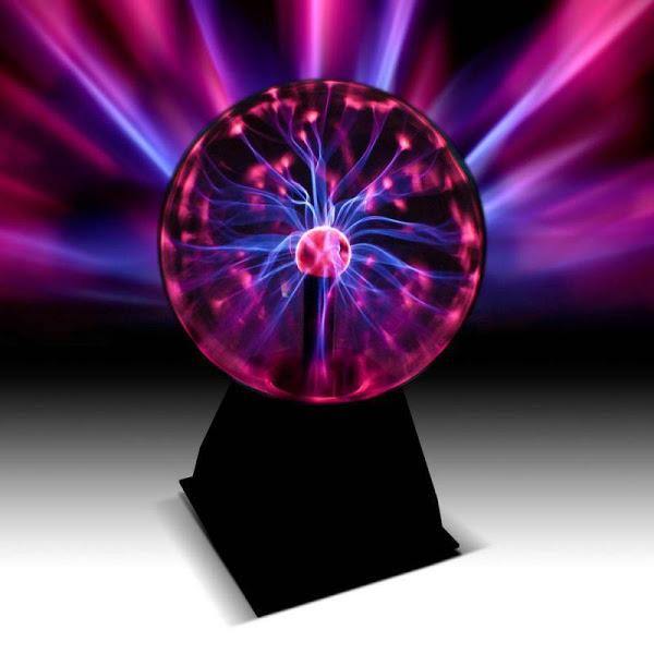 Glob cu Plasma - Lampa decorativa cu efect de fulgere - Tenq.ro