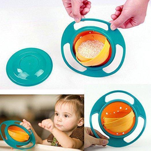 Gyro Bowl - Bol de mancare care nu se rastoarna niciodata - Tenq.ro