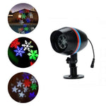 Proiector laser fulgi de zapada colorati cu LED RGB pentru exterior