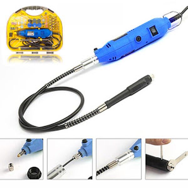 Set trusa minifreza tip biax - 117 piese