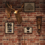 Tapet 3D caramida model Rustic auto-adeziv pentru interior, 70 x 77 cm