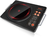 Plita Electrica cu Control Tactil, Plita de Gatit cu Incalzire Radianta Infrarosu, 3500W