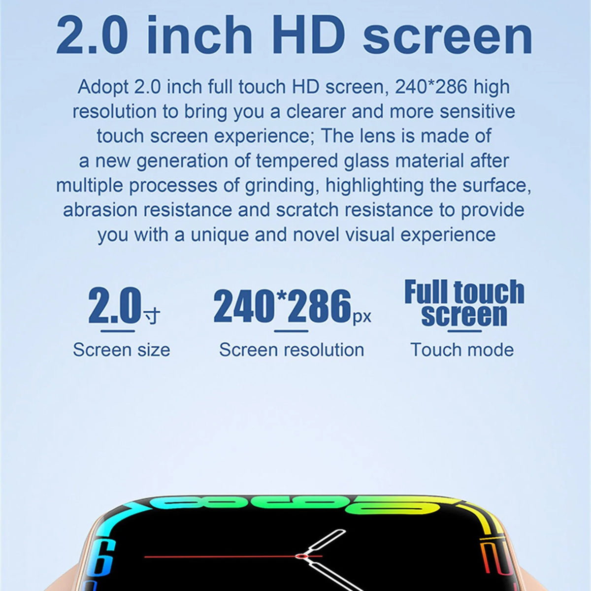 Ceas Smartwatch sport i9 Pro Max S, Bluetooth, rezistent la apa, display 2 inch, incarcare wireless