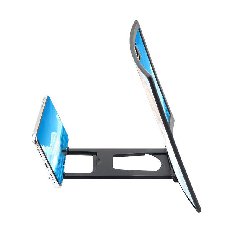 Suport si amplificator 3D cu ecran curbat pentru telefon, 12 inch