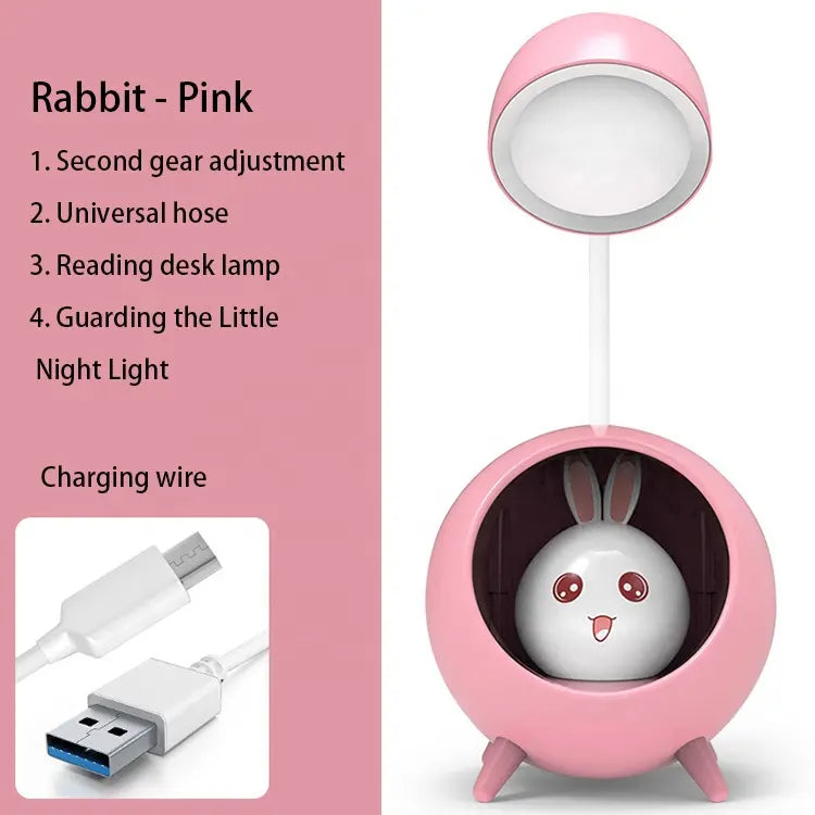 Lampa de birou pentru copii cu LED, portabila, incarcare USB