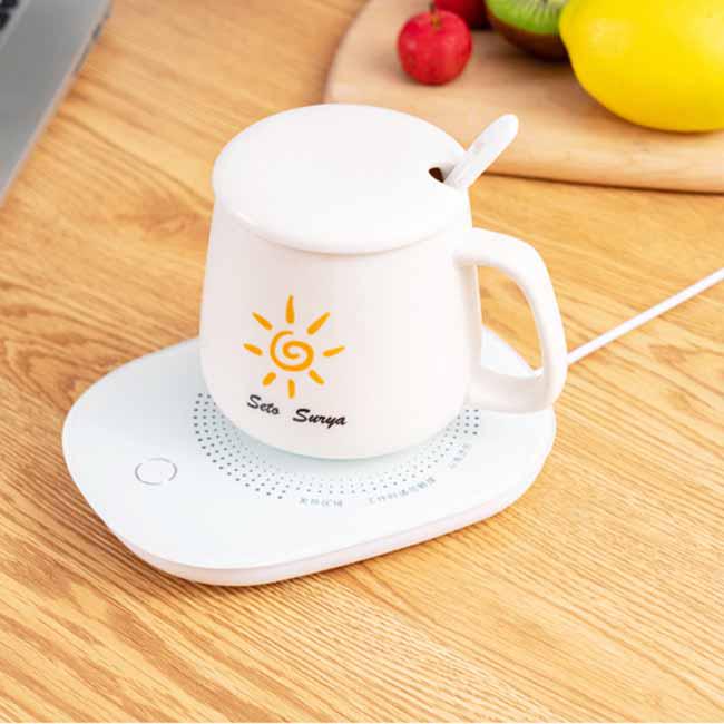 Incalzitor Electric Inteligent pentru ceai, cafea, control tactil, alimentare priza,