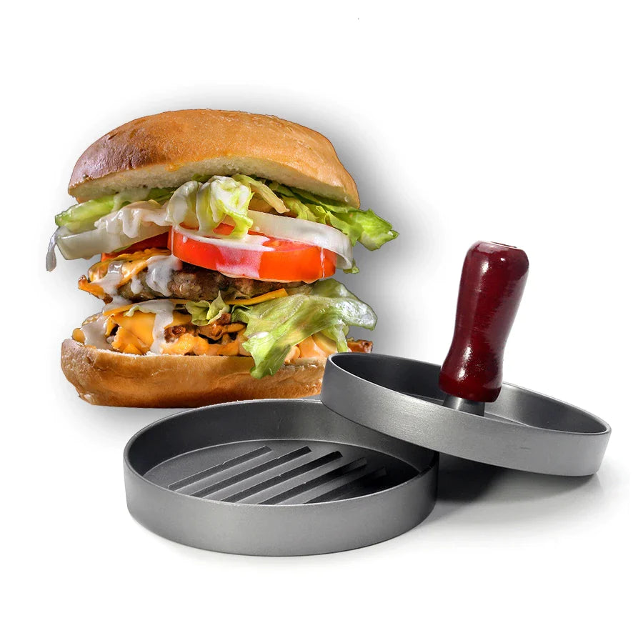 Presa hamburger, diametru 11.5cm, din aluminiu cu strat anti-aderent