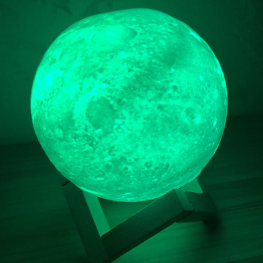 Lampa de veghe, 3D Moon Lamp Galaxy, telecomanda