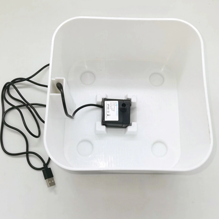 Dozator automat de apa pentru animale, alimentare USB
