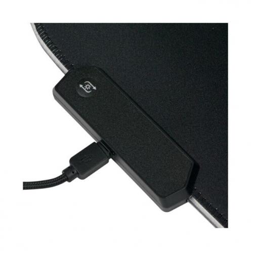Mouse Pad gaming cu iluminare led RGB 90 x 40 negru