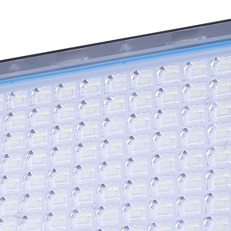 Proiector LED pentru exterior cu panou solar, telecomanda functii multiple, Solar Light IP 66, alb rece