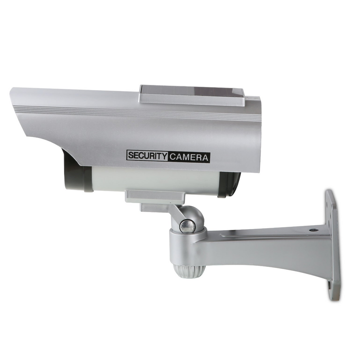 Camera de supraveghere falsa, cu incarcare solara, LED