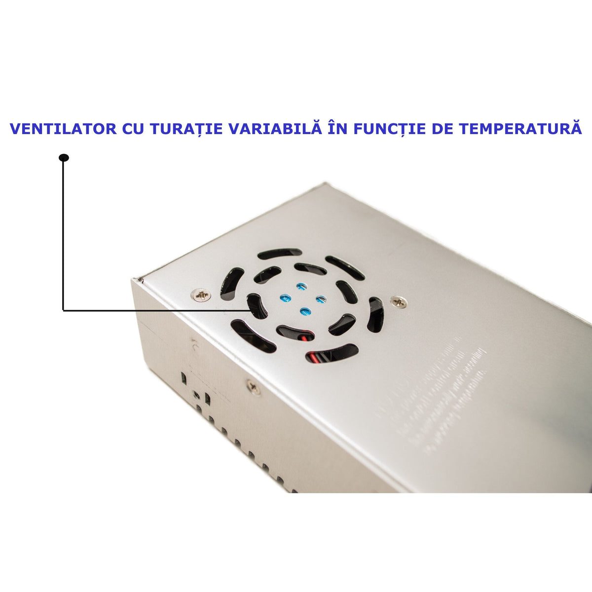 Sursa alimentare profesionala 12V 30 sau 40A comutatie carcasa metalica cu ventilator