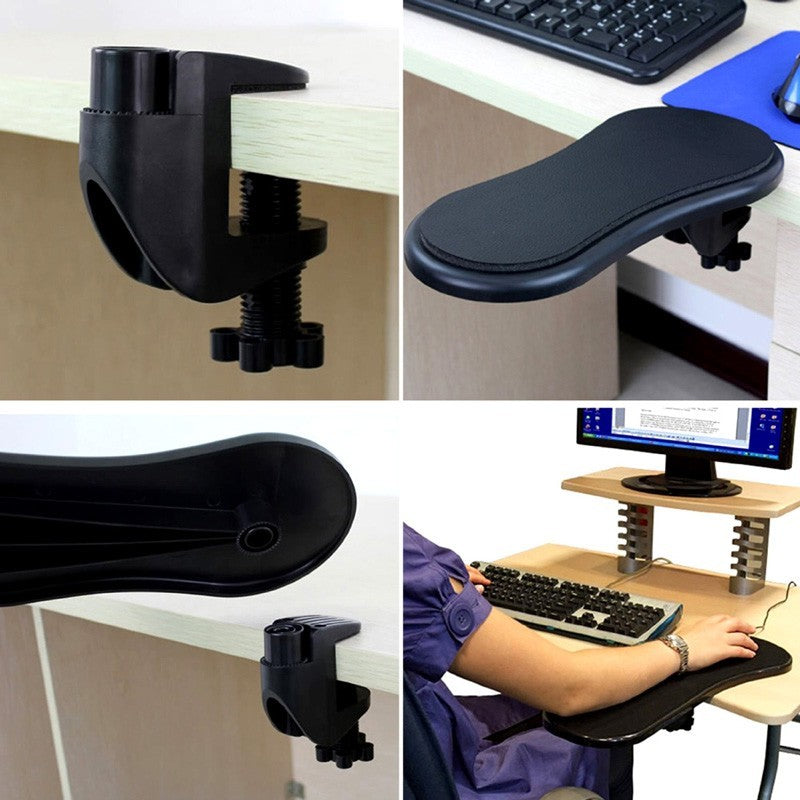 Suport de brat pentru birou, sustinere antebrat, ergonomic, adaptabil, rotativ
