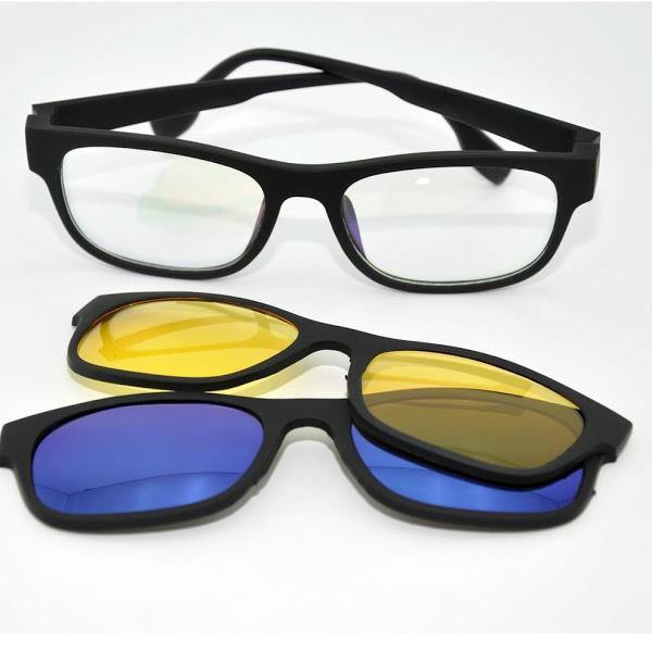 Ochelari de soare magnetici cu lentile interschimbabile Magic Vision - Tenq.ro